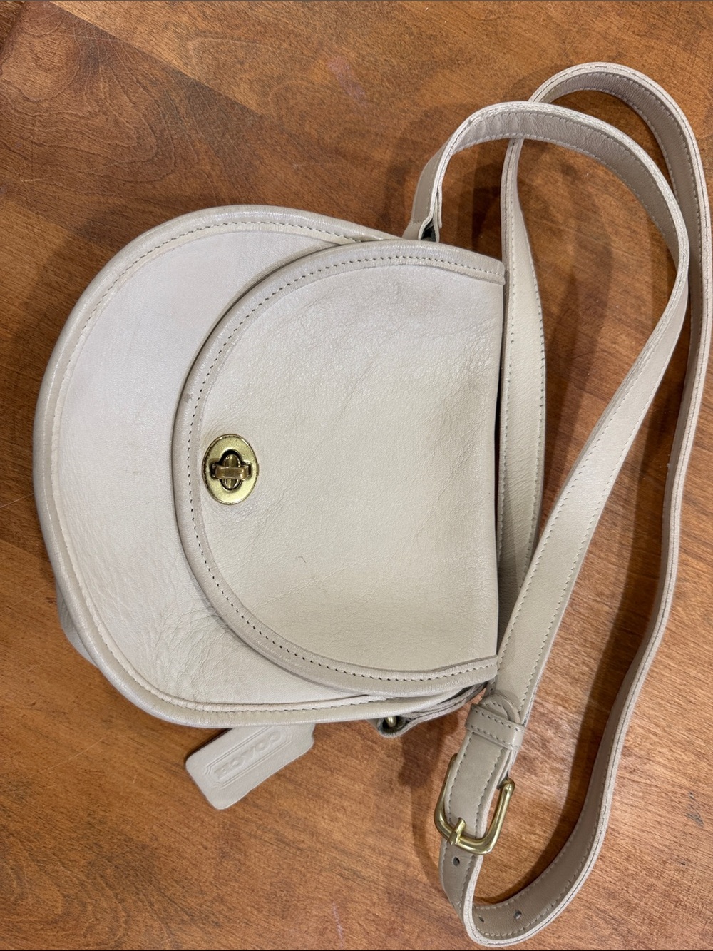 Vintage Coach Watson bag in color Bone 1996 - Picture 16 of 16